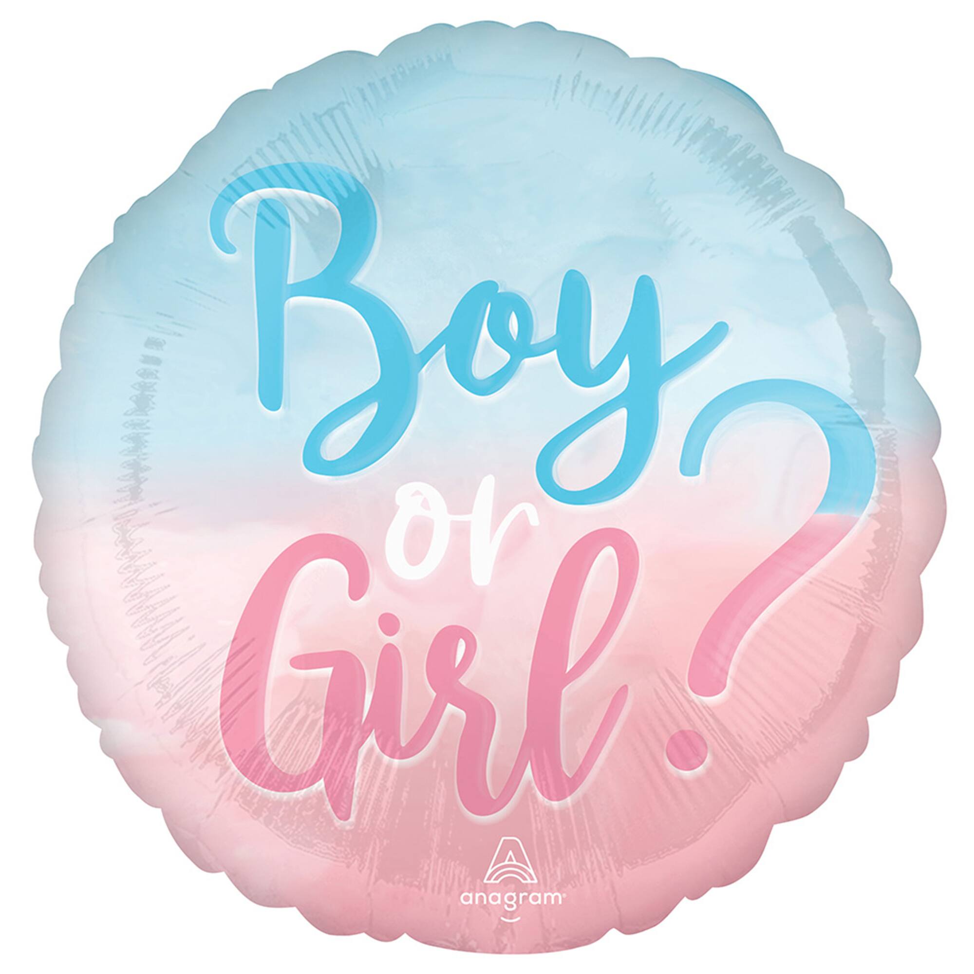 17" The Big Reveal Foil Balloon